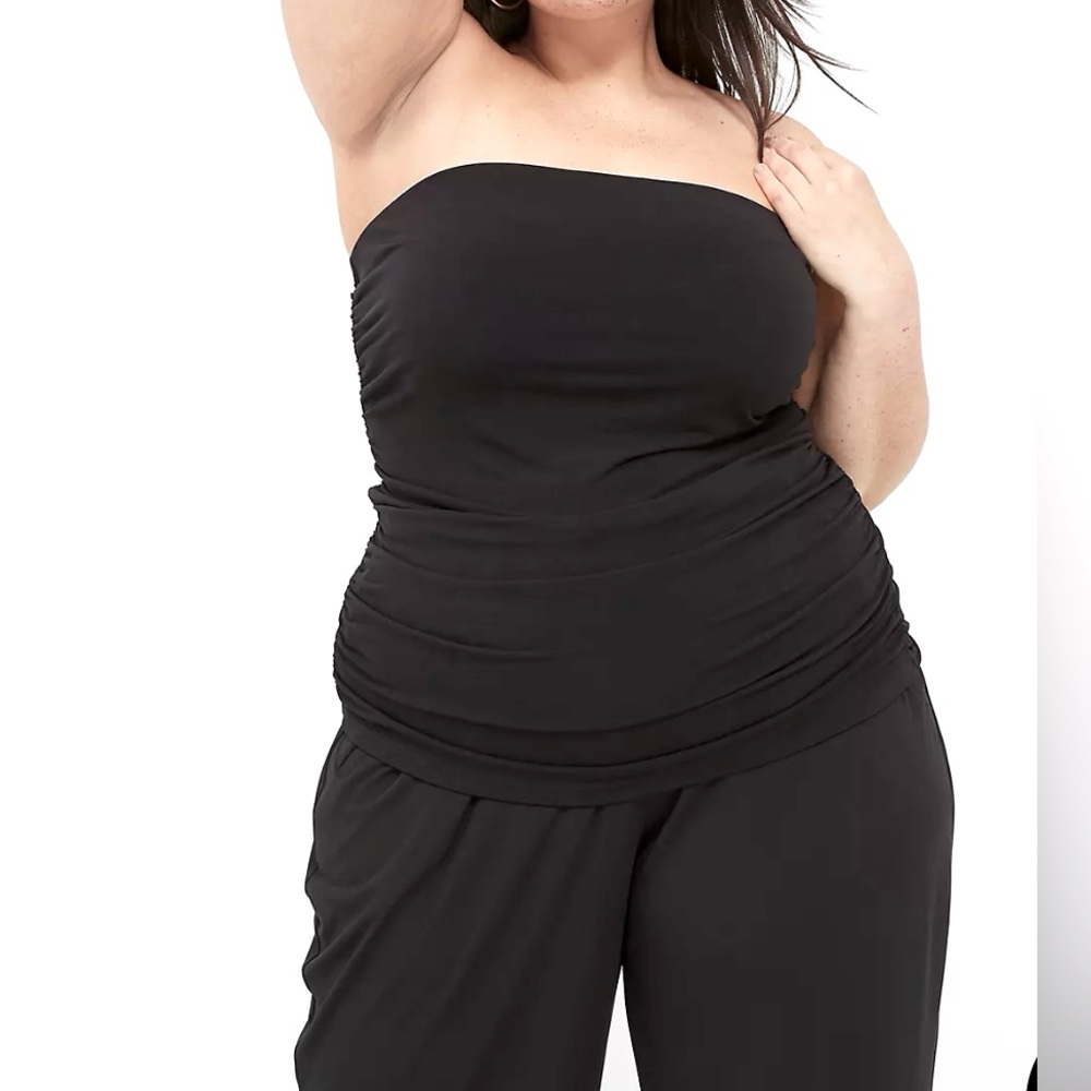 Ruched Tube Top NWT